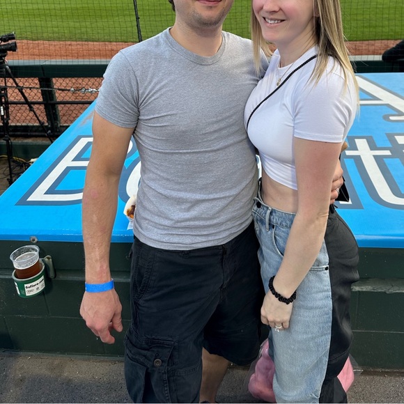 Alexander Wang Women's Black and White Denim And Nylon Jean - Used - Size 27 - Picture 4 of 6